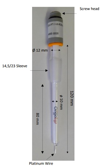 Pt wire electrode