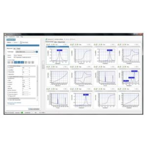 Shows 12 simultaneous graphical results each channel running a different technique